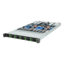 1U Rack Server - GIGABYTE R184-A92 (rev. AAJ1), Dual Intel® Xeon® 6 Processors, NVMe/SATA/SAS, 1U Rackmount Server Computer