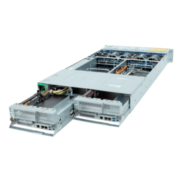 2U Rack Server - GIGABYTE H233-Z80 (rev. AAN1), Quad AMD EPYC™ 9005/9004 Series Processors, NVMe, 2-Node, 2U Rackmount Server Computer