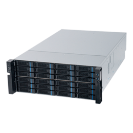 Custom Server - RM41824, Dual 4th/5th Gen. Intel® Xeon® Scalable Processors, NVMe/SATA/SAS, 4U Rackmount Custom Storage Server - TAA Compliant