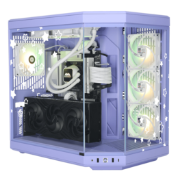 Gaming Desktop - AMD Ryzen™ 7000/8000/9000 Series processors, Custom Blissful Purple Gaming PC