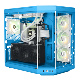 Gaming Desktop - AMD Ryzen™ 7000/8000/9000 Series processors, Custom Blissful Blue Gaming PC
