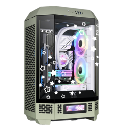 Gaming Desktop - Intel® Core™ Ultra processors (Series 2), Custom Blissful Green Micro Tower Gaming PC