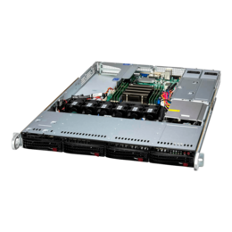 1U Rack Server - Supermicro WIO A+ Server AS -1015SV-WTNRT, AMD EPYC™ 8004 Series Processors, NVMe/SATA/SAS, 1U Rackmount Server Computer
