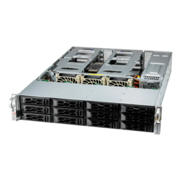 2U Rack Server - Supermicro CloudDC SuperServer SYS-521C-NR-1 Custom 2U Rackmount Server Computer