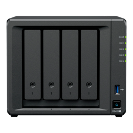 Storage Server - Synology DiskStation DS425+ (Diskless), Intel® Celeron® J4125 Processor, 4-Bay, SATA, NAS Server Storage System