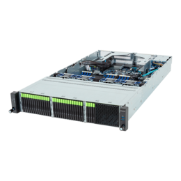 2U Rack Server - GIGABYTE R284-S91-AAJ1, Dual Intel® Xeon® 6 Processors, NVMe/SATA, 2U Rackmount Server Computer