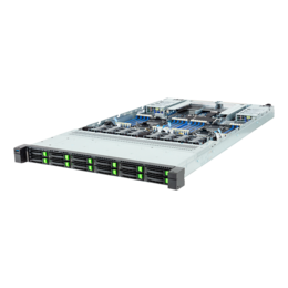 1U Rack Server - GIGABYTE R184-S92-AAV1, Dual Intel® Xeon® 6 Processors, NVMe/SATA/SAS, 1U Rackmount Server Computer
