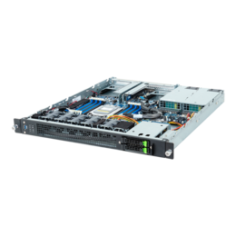 1U Rack Server - GIGABYTE E143-E30-AAG1, AMD EPYC™ 8004 Series Processors, NVMe/SATA, 1U Rackmount Server Computer