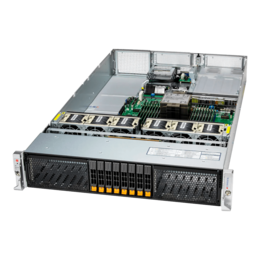 2U Rack Server - Supermicro Hyper SuperServer SYS-212H-TN-01-G2 2U Rackmount, Gold Series version with pre-configured components server