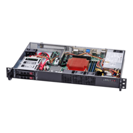 1U Rack Server - Supermicro IoT SuperServer SYS-111AD-HN2-01-G2 1U Rackmount, Gold Series version with pre-configured components server
