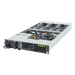 2U Rack Server - GIGABYTE XV24-SX0-AAJ1, Intel® Xeon® 6 Series Processors, NVMe, 2U GPU Rackmount Server Computer