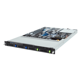 1U Rack Server - GIGABYTE R133-X10-AAA2, Intel® Xeon® 6300/E-2400 Series Processors, NVMe/SATA, 1U Rackmount Server Computer