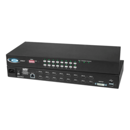 UNIMUX™ High Density USB DVI KVM Switch, 4-ports