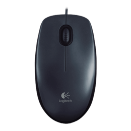 M100, 1000dpi, Wired USB, Black, Optical Mouse