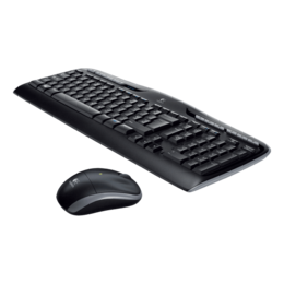 MK320, Wireless 2.4, Black, Keyboard & Mouse