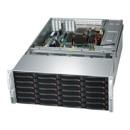Supermicro SuperStorage 5049P-E1CTR36L Single Xeon® Scalable Processor SATA/SAS 4U Storage Server Computer