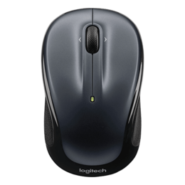 M325, Wireless 2.4, Black, Optical Mouse