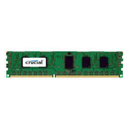 4GB Dual-Rank PC3-10600 DDR3 1333MHz, CL9, SDRAM DIMM, ECC Registered Memory