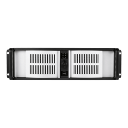 D Storm D-300L-SL-TS669, Silver Bezel, w/ 7&quot; Touch Screen LCD, 2x 5.25&quot;, 2x 3.5&quot; Drive Bays, No PSU, E-ATX, Black/Silver, 3U Chassis