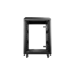 WX-158-EX, 15U, 4-Post 800mm, Open Frame Rack With Widened Mounting Posts