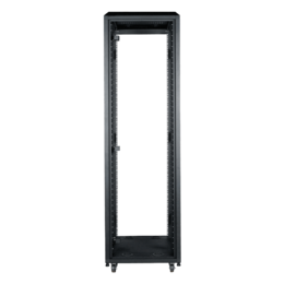 WX-428-EX, 42U, 4-Post 800mm, Open Frame Rack With Widened Mounting Posts