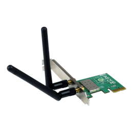 PEX300WN2X2, Internal, 2.4GHz, 300 Mbps, PCI Express 2.0 x1, Wireless Adapter