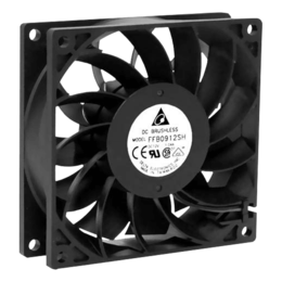 FFB0912SH-F00 92mm, 4100 RPM, 90.05 CFM, 50 dBA, Cooling Fan