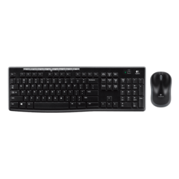 Combo MK270, Wireless 2.4, Black, Keyboard & Mouse