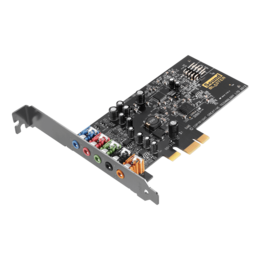 Sound Blaster Audigy Fx, Internal, 5.1 channels, w/ Amplifier, PCI Express 2.0 x1, Sound Card