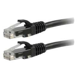 9ft Cat6a Snagless Unshielded (UTP) Ethernet Network Patch Cable - Black