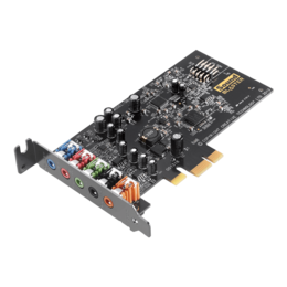 Sound Blaster Audigy Fx, Internal, 5.1 channels, w/ Amplifier, PCI Express 2.0 x1, Sound Card (30SB157000001)