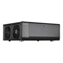 Grandia Series SST-GD10B, No PSU, ATX, Black, HTPC Case