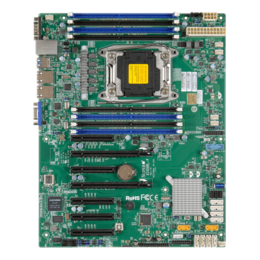 X10SRL-F, Intel C612, LGA 2011-3, DDR4-2400 1TB 3DS LRDIMM / 8, SuperDOM, VGA, GbLAN / 2, ATX Retail