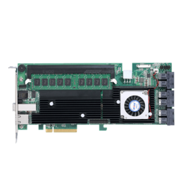 ARC-1883IX-24, SAS 12Gb/s, 28-Port, PCIe 3.0 x8, Controller with 2GB Cache, Includes 6x SFF-8643 to SFF-8643 Cables