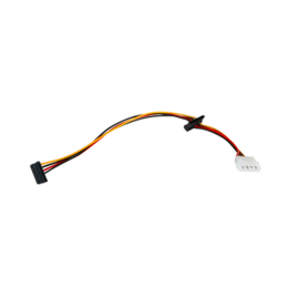 ATC-Y-M2S-90 Molex to Two SATA Right Angle Cable