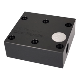 EK Terminal Block - Dual Parallel - Black Acetal