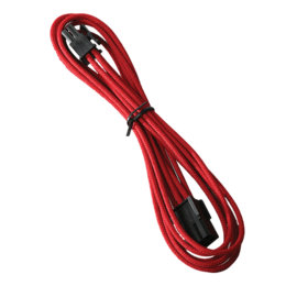 Red Alchemy Multisleeved 6-Pin PCI Express Extension Cable, 45cm