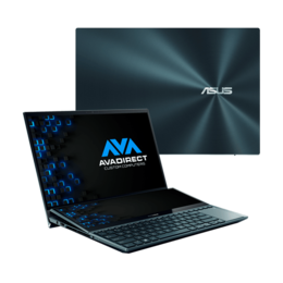 ASUS Zenbook Pro Duo 15 OLED UX582ZW-XB99T, 15.6&quot; 4K Touch, Core™ i9, NVIDIA® GeForce RTX™ 3070 Ti, Creator Laptop