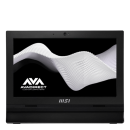 All-in-One Desktops - MSI PRO AP162T ADL-020US, 15.6" FHD Single Touch resistive, Intel® N100, Intel® UHD Graphics, All-in-One PC