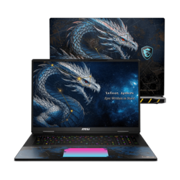 Gaming Laptop - MSI Titan 18 HX Dragon Edition Draco Epic A2WJ-1246US, 18" UHD+, Core™ Ultra 9 290HX Plus, GeForce RTX™ 5090, Gaming Laptop