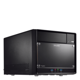 Mini Gaming Desktop - Shuttle SH510R4, Support Intel® 10th/11th gen processors, H510 Chipset, Mini Cube Computer