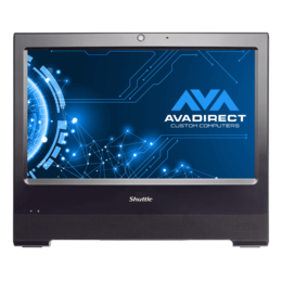 All-in-One Desktops - Shuttle X50V9, Intel® Alder/Raptor Lake-U processors, Fanless Semi-ruggedized All-in-One Computer