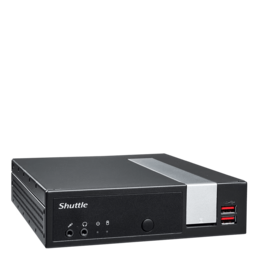 Slim Desktop PC - Shuttle XPC Slim DL20NV2, Intel® Celeron® N4505, Custom Semi-ruggedized Fanless Computer