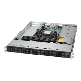 Supermicro SuperServer 1019P-WTR Intel® Xeon® Scalable SAS/SATA/NVMe 1U Rackmount Server Computer