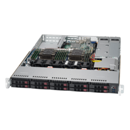 Supermicro SuperServer 1029P-WTRT Dual Intel® Xeon® Scalable SAS/SATA/NVMe 1U Rackmount Server Computer