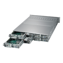 Supermicro SuperServer 2029TP-HTR TwinPro, Intel® Xeon® Scalable Processors, SATA 4-Node 2U Rackmount Server Computer
