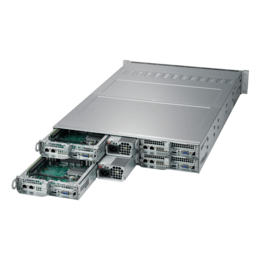 Supermicro SuperServer 6029TP-HC1R TwinPro, Intel® Xeon® Scalable Processors, SAS/SATA 4-Node 2U Rackmount Server Computer