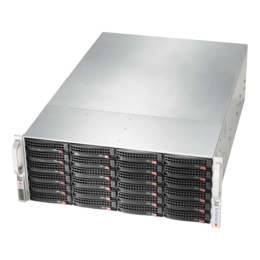 Supermicro SuperStorage 6049P-E1CR24L, Intel® Xeon® Scalable, SATA/SAS, 4U Storage Server Computer