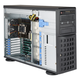 Supermicro SuperServer 7049P-TRT Dual Xeon® Scalable Processors SAS/SATA 4U Rackmount / Tower Server Computer