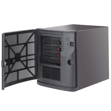 Supermicro SuperServer 5029C-T, Intel® Xeon® E-2200/E-2100 Processors, SATA, Mini Tower Server Computer